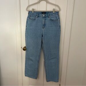 Scotch & Soda 100% Cotton Straight Leg Mom Jeans, 29